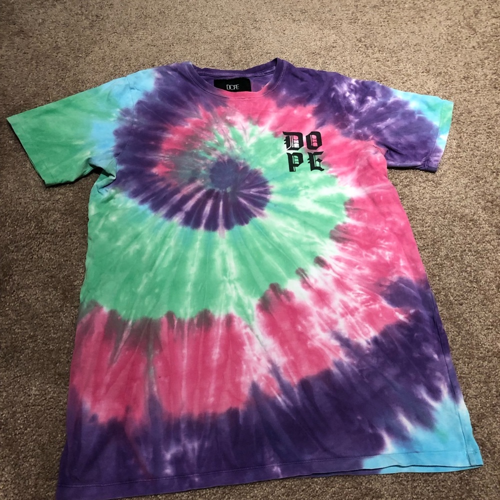 Tie dye DOPE t-shirt